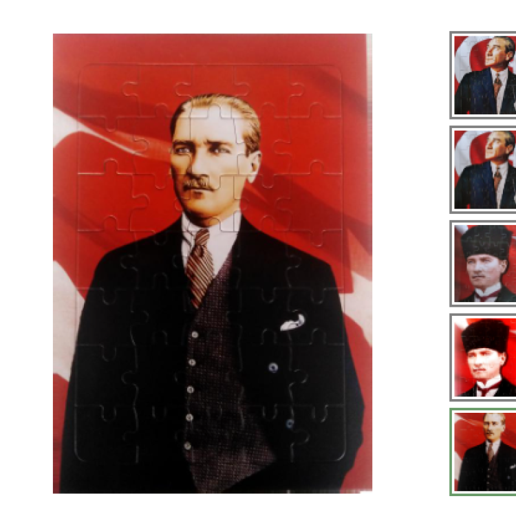 ATATÜRK PUZZLE (PAZIL) YAPBOZ KARIŞIK 22X32 (BOX10)