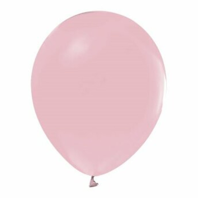 B.E. 10 İNÇ MAKARON  PEMBE 100LÜ BALON