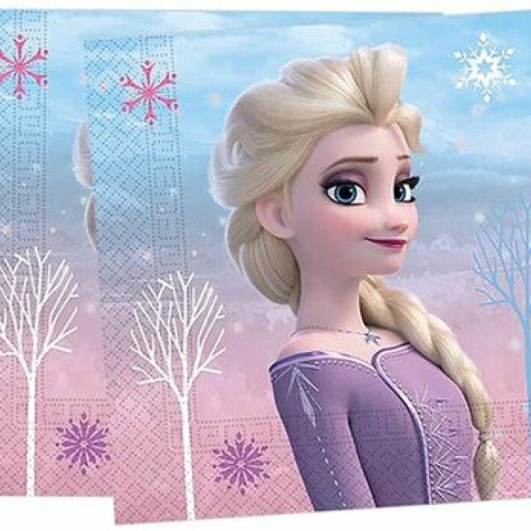 B.E. LİSANSLI FROZEN 2 WIND SPIRIT PEÇETE 33X33 20Lİ