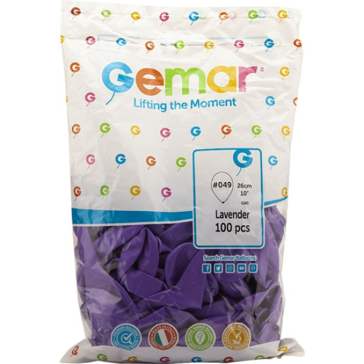 GEMAR LAVANTA 10 İÇ MEKAN BALON G90-LAVENDER