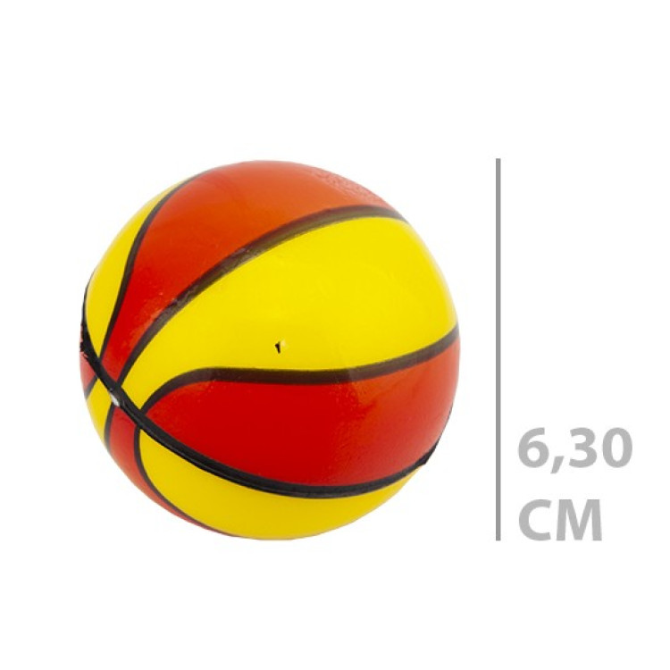 KÜÇÜK RENKLİ BASKETBOL STRES TOPU 6,30CM ALM-3401-3