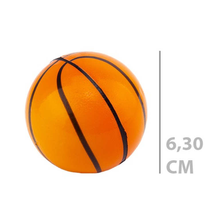 KÜÇÜK TURUNCU BASKETBOL STRES TOPU 6,30CM ALM-3401-3