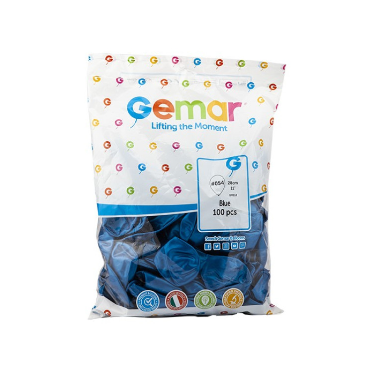 GEMAR METALİK KOYU MAVİ(BLUE) BALON 11 İNCH GM-110#