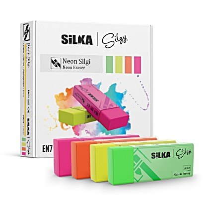 Silka ART-2 Neon Silgi 20li Paket