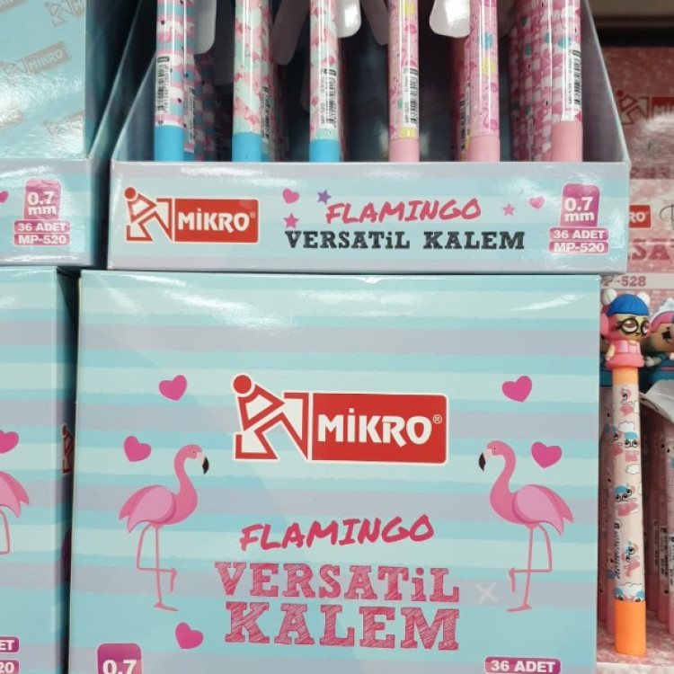 MİKRO MP-520 VERSATİL KALEM 0.7 FLAMİNGO (BOX36)