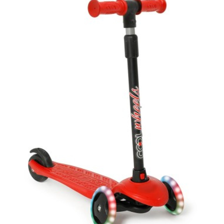 STAR KIRMIZI 3 TEKER IŞIKLI SCOOTER