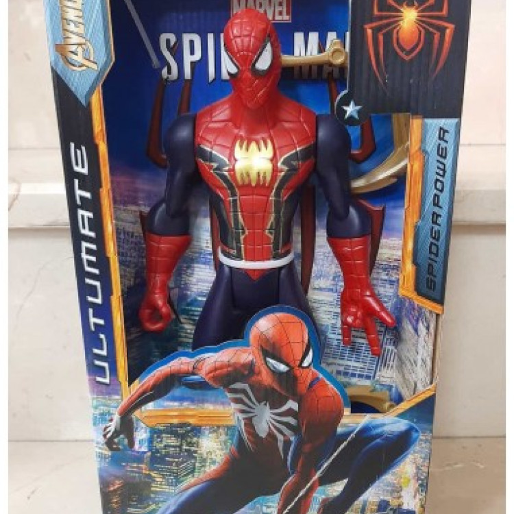 KUT.SPİDERMAN SESLİ IŞIKLI 30CM