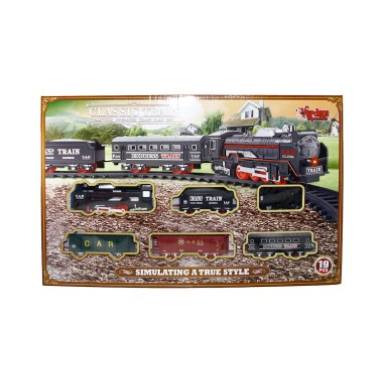 KUT.PİLLİ 19 Parça Classic Tren Set