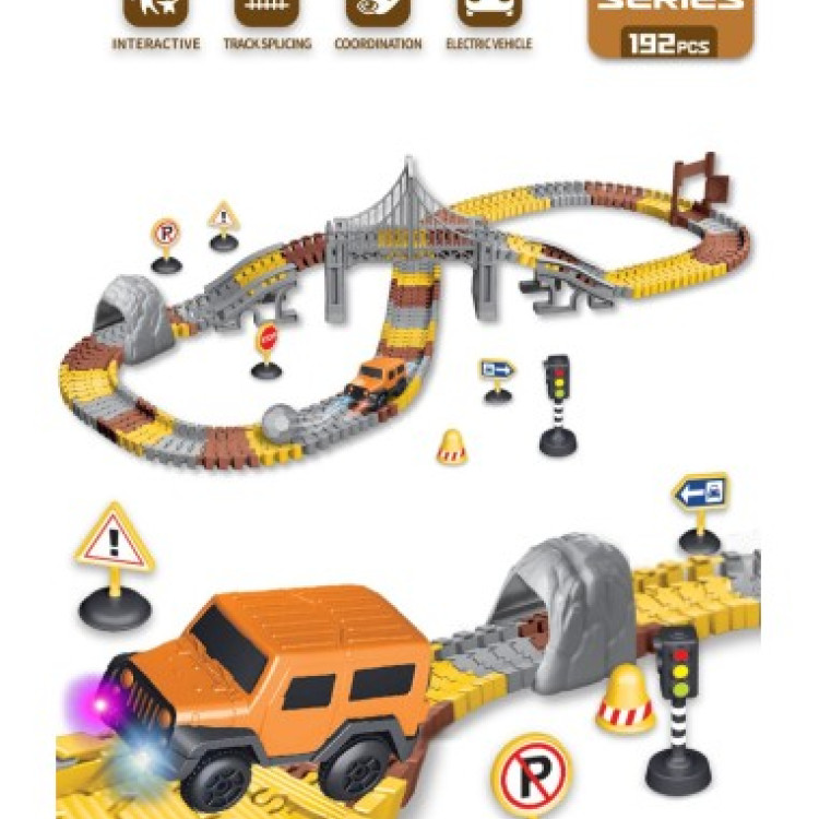 KUT.PİLLİ RAYLI 192 PCS İNŞAAT TRACKS