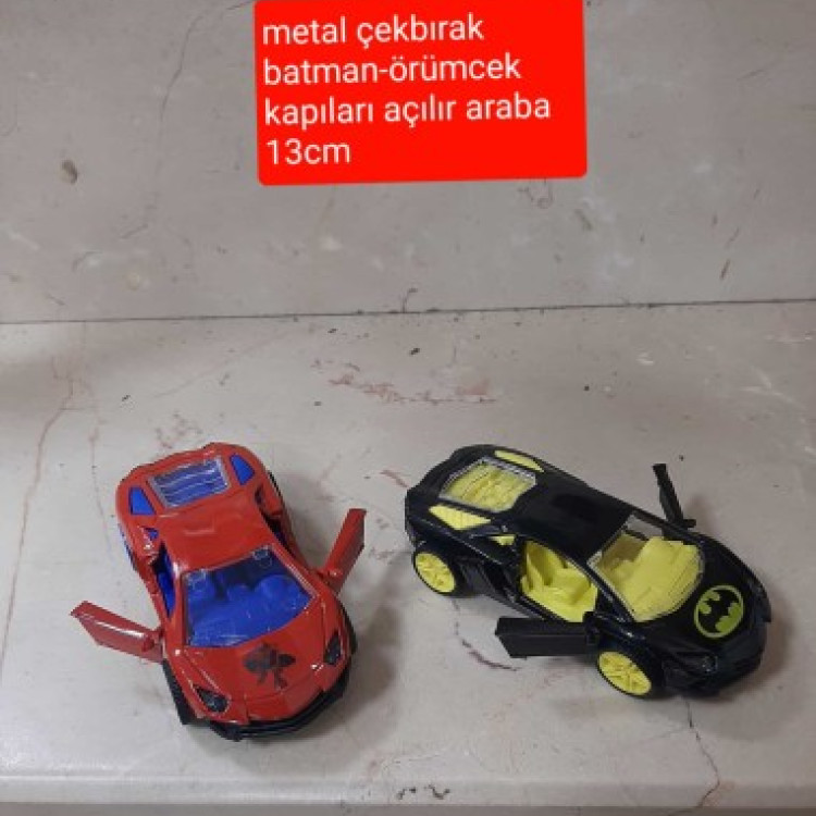 METAL ÇEKBIRAK BATMAN-ÖRÜMCEK ARABA 13CM