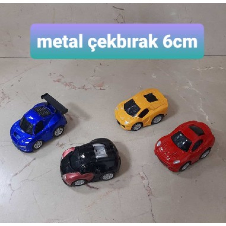 METAL ÇEKBIRAK MİNİ ARAÇLAR 6CM