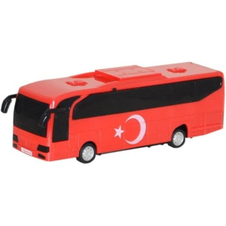 STANDLI SÜRT.TÜRK BAYRAKLI OTOBÜS 23CM