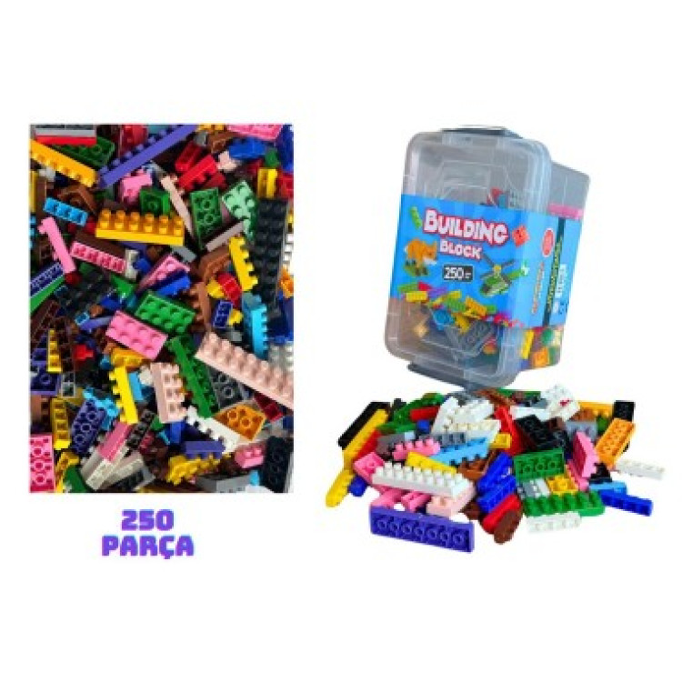 PET VAK.250 PCS LEGO CİTY BLOCK