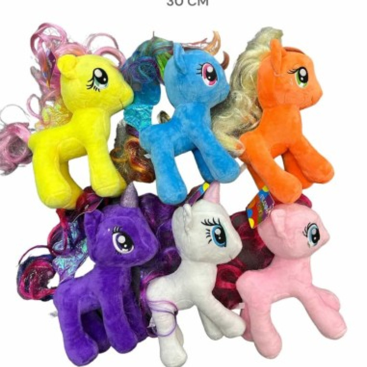 27 CM PELUŞ PONY AT  İTHAL