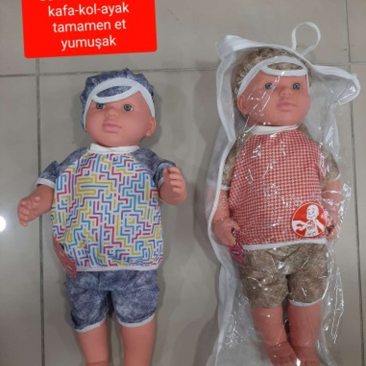 ÇANT.55 CM TR KONUŞAN ALİŞ KEL ET BEBEK