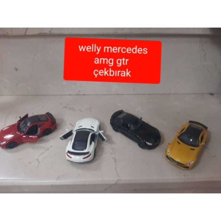 WELLY METAL ÇEKBIRAK MERCEDES AMG GTR 12CM