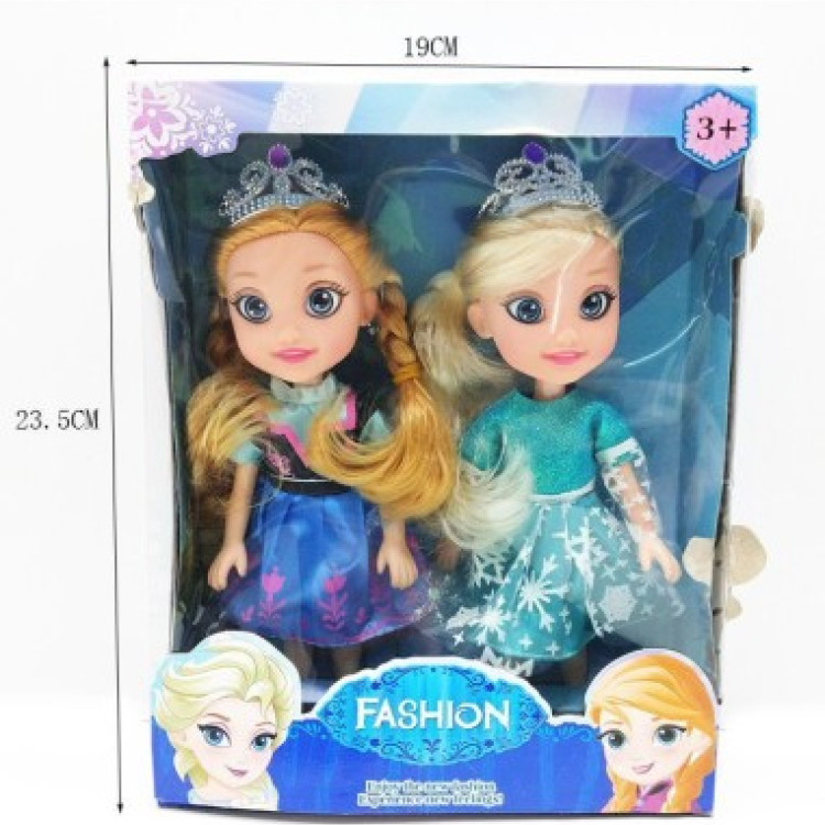 KUT.2Lİ FROZEN BEBEK SET 20CM İTHAL