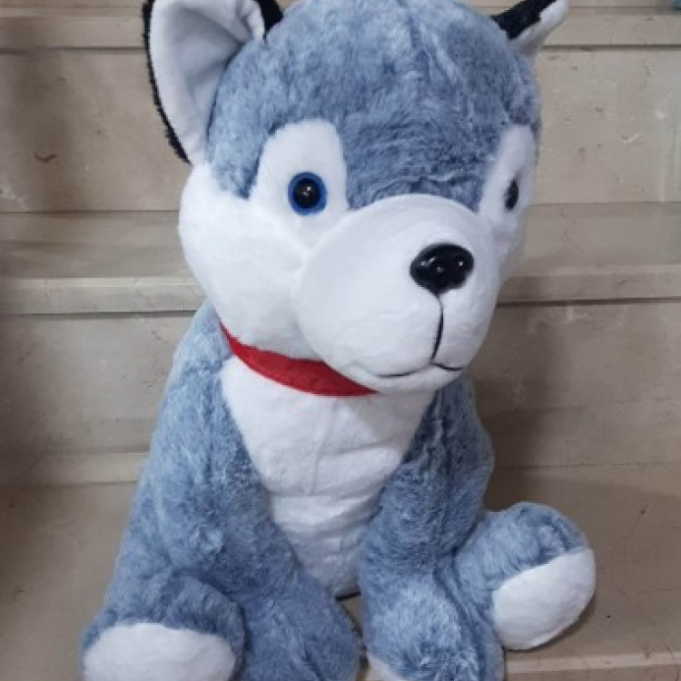 50 Cm Peluş Husky Sibirya Kurdu