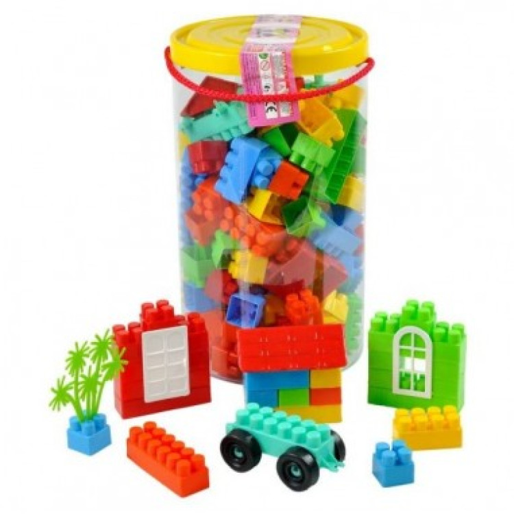 145 PCS LEGO SİLİNDİR KUTULU