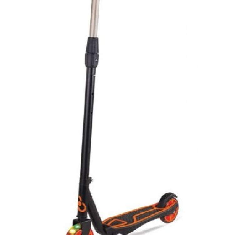 5+ORANGE 2 TEKER METAL IŞIKLI SCOOTER