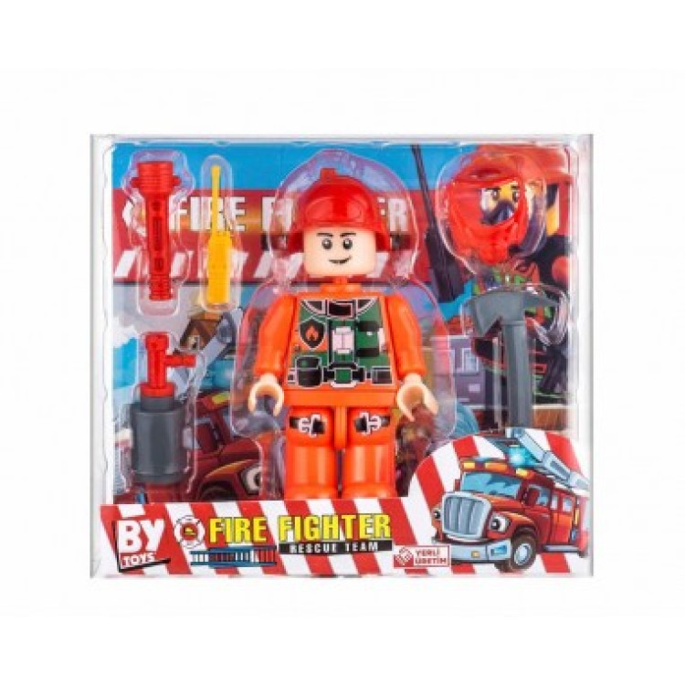 PVC KUT.İTFAİYE LEGO SET