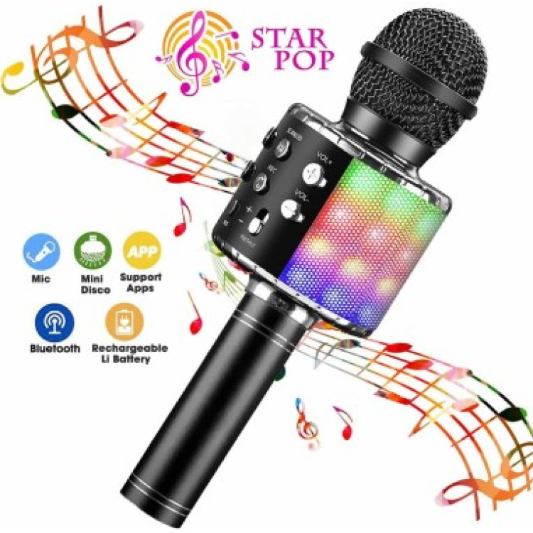 KUT.ŞARJLI DİJİTAL KARAOKE MiKROFON