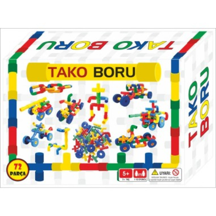 KUT.72 PCS TAKO BORU LEGO