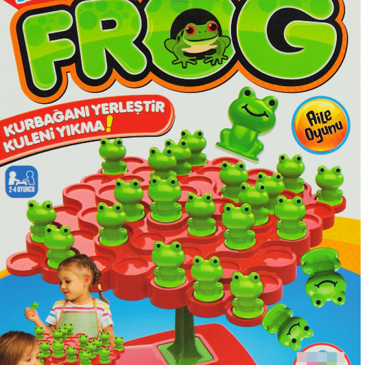 Frog Denge Oyunu Yeşil KUTU OYUN