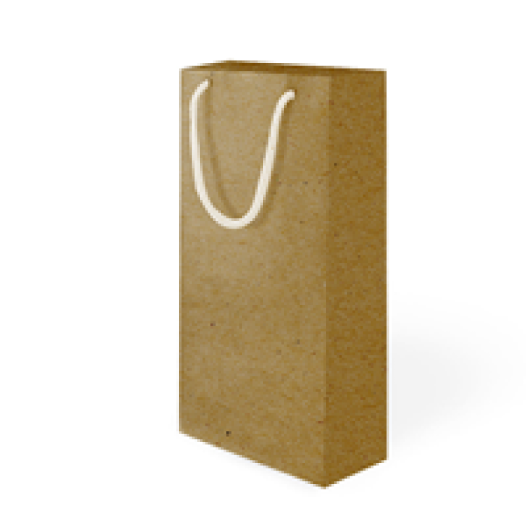 12x35x8 Kraft Çanta 25li -Naturel-