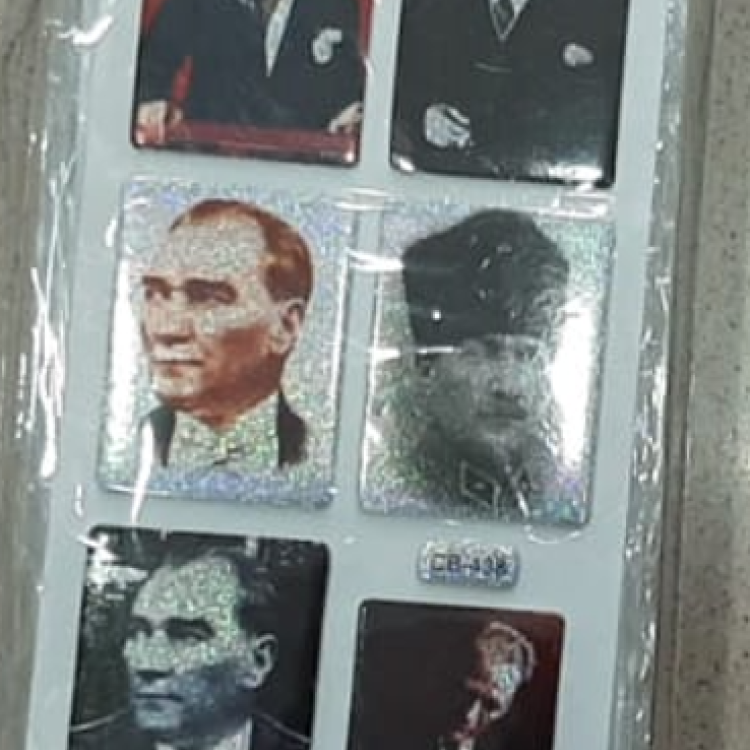 KÜÇÜK STİCKER ATATÜRK (BOX20)