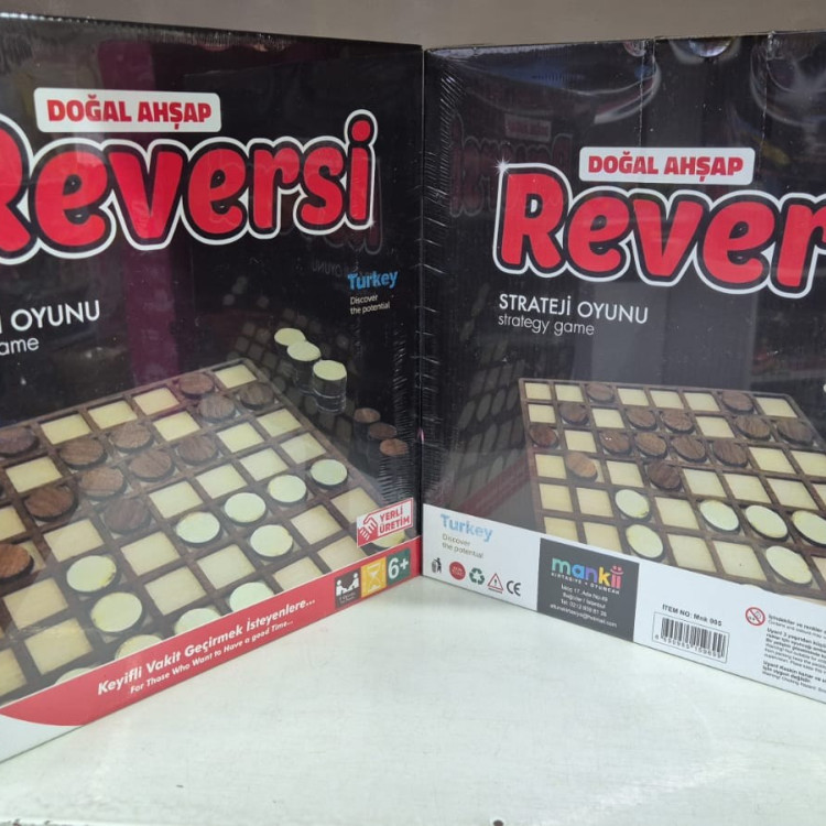 REVERSİ AHŞAP KUTU OYUN -M02