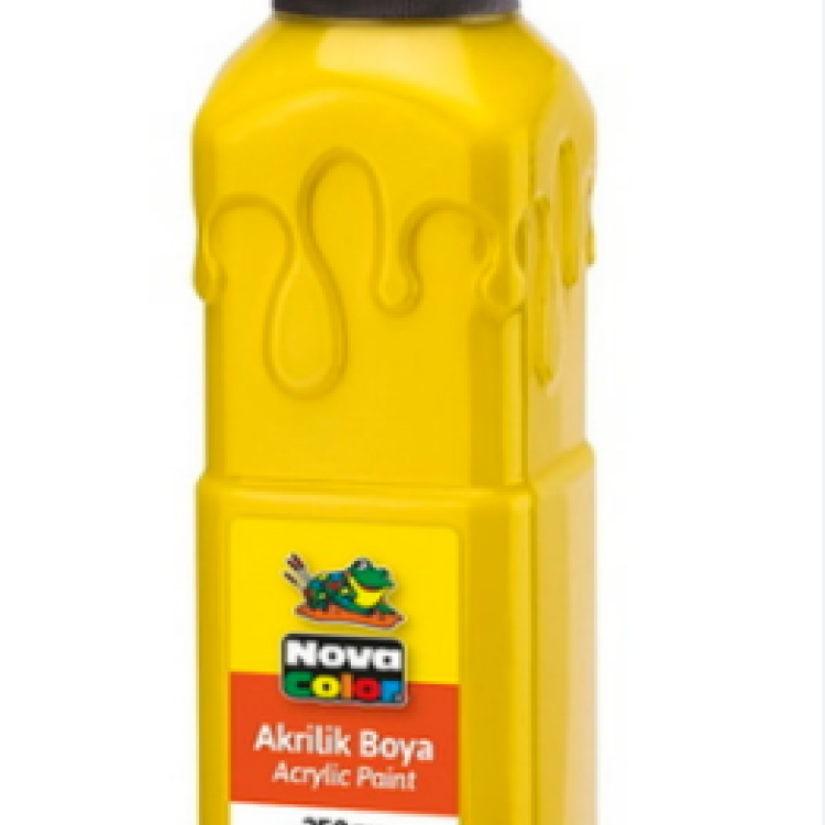 NOVACOLOR NC3010 AKRİLİK BOYA 250GR SARI