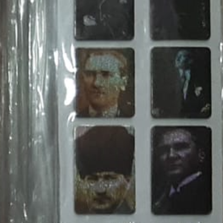 KÜÇÜK STİCKER ATATÜRK-2 İMZA (BOX20)