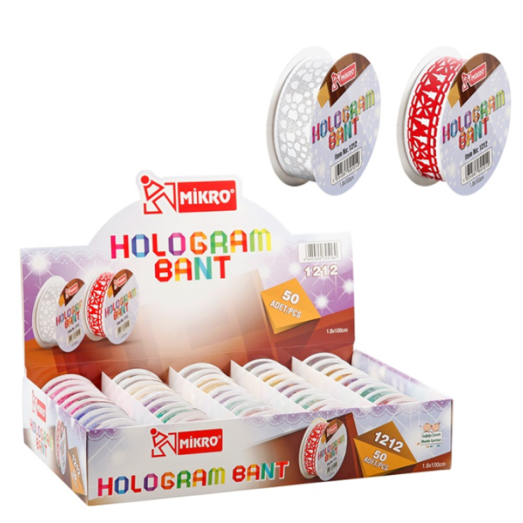 MİKRO 1212 HOLOGRAM BANT 50Lİ