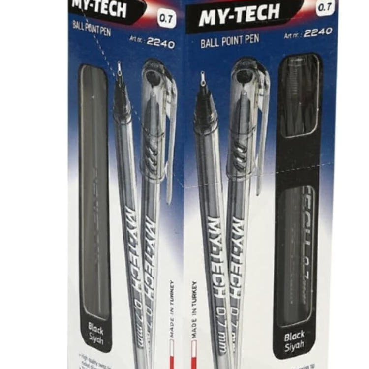 PENSAN MY-TECH TÜKENMEZ SİYAH 25 Lİ 0.7MM