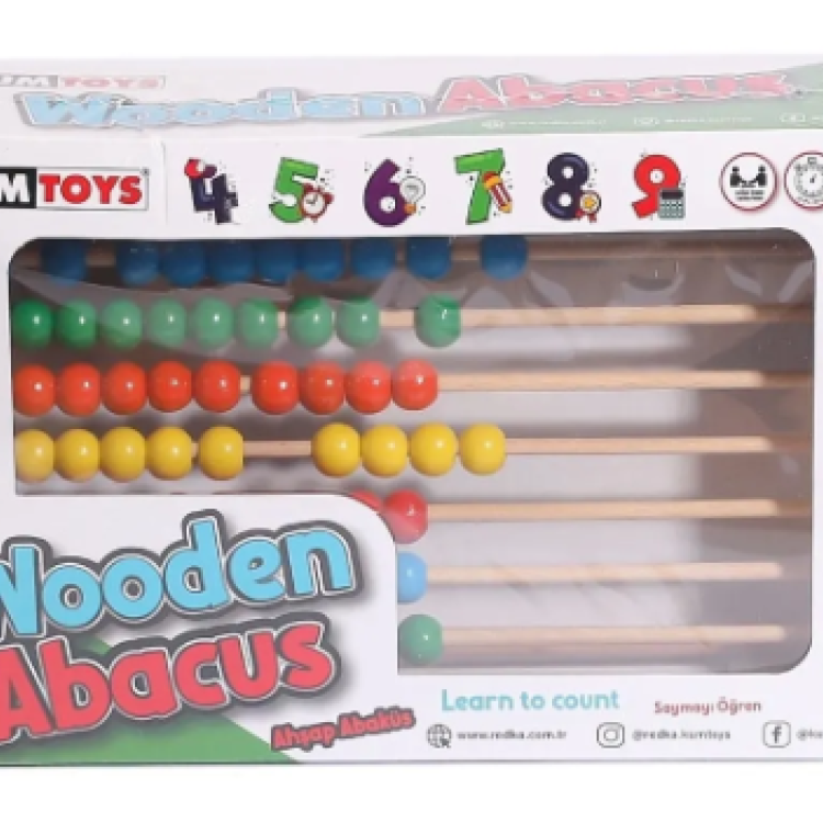 KUMTOYS AHŞAP ABAKÜS