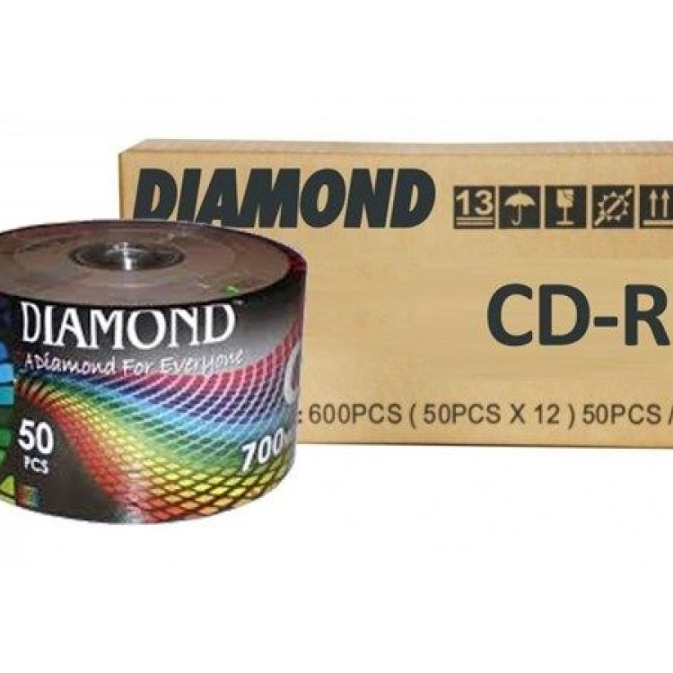 Diamond CD-R 50'li 600 ADET KOLİ (12 PAKET)