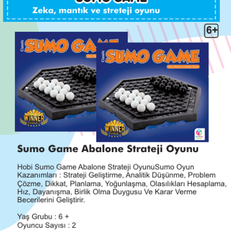 SUMO GAME ABALONE STRATEJİ OYUNU