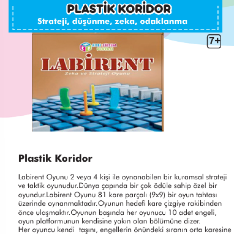 KORİDOR PLASTİK