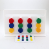 Ritoys Four Colour Oyunu - Montessori Zeka Oyunu - Rubik Abaküs KUTU OYUN