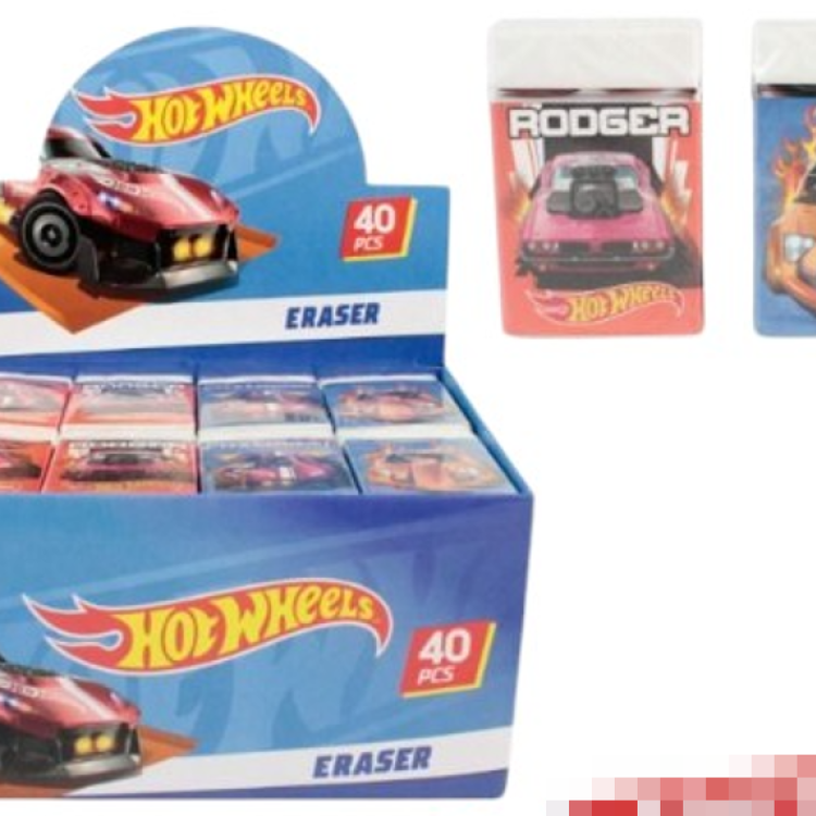 HOT WHEELS HW-135323 SİLGİ 40LI