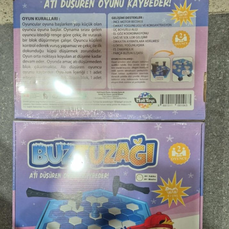 MALİ TOYS BUZ TUZAĞI AKIL OYUNU KUTULU